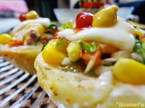 Grilled Stuffed Potatoes - Plattershare - Recipes, Food Stories And Food Enthusiasts