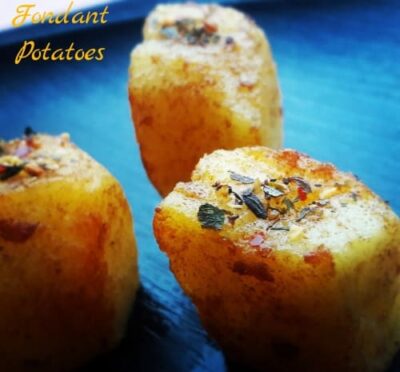 Crispy Fondant Potatoes: A Melt-in-Your-Mouth Delight - Plattershare - Recipes, food stories and food lovers Crispy Fondant Potatoes: A Melt-in-Your-Mouth Delight - Plattershare - Recipes, food stories and food lovers