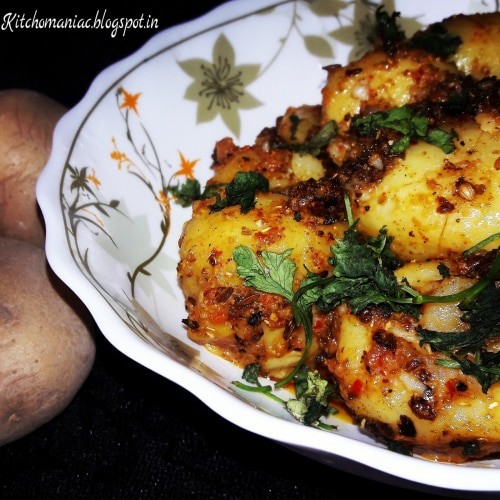 Curd Fry Potatoes - Plattershare - Recipes, food stories and food lovers