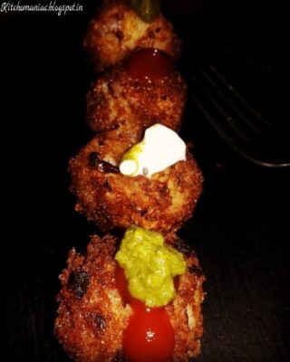 Crispy Potato & Cheese Croquettes with Melty Mozzarella Center - Plattershare - Recipes, food stories and food lovers Crispy Potato & Cheese Croquettes with Melty Mozzarella Center - Plattershare - Recipes, food stories and food lovers