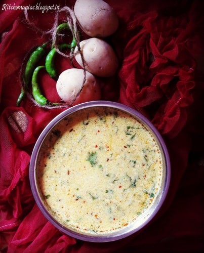 Dahi Wale Aloo (Potatoes) - Plattershare - Recipes, Food Stories And Food Enthusiasts