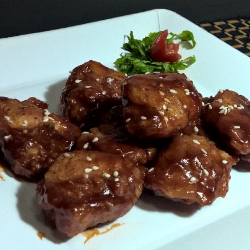Honey Barbecue Chicken Pops - Plattershare - Recipes, Food Stories And Food Enthusiasts