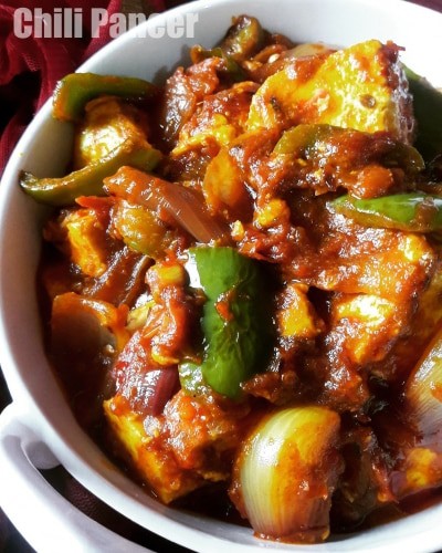 Chili Paneer - Plattershare - Recipes, Food Stories And Food Enthusiasts