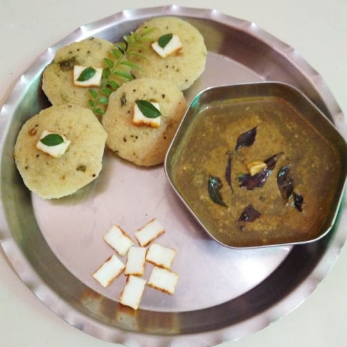 Idly With Paneer - Plattershare - Recipes, Food Stories And Food Enthusiasts