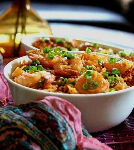 Schezwan Prawn Fried Rice - Plattershare - Recipes, Food Stories And Food Enthusiasts