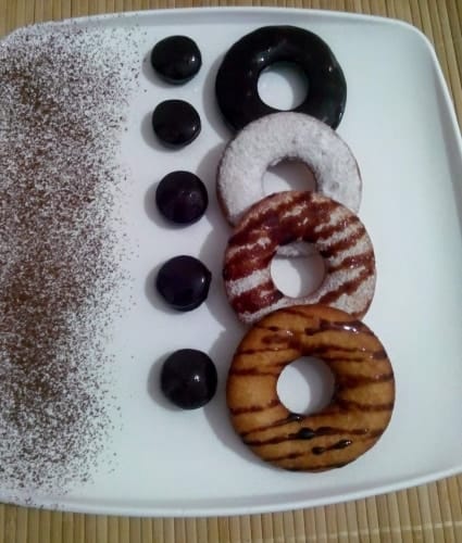 Eggless Doughnuts - Plattershare - Recipes, Food Stories And Food Enthusiasts