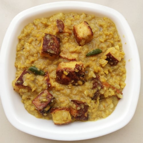 Khichdi With Paneer - Plattershare - Recipes, Food Stories And Food Enthusiasts