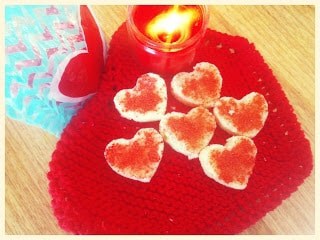 Valentine Coconut Block - Plattershare - Recipes, food stories and food lovers