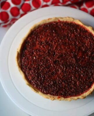 Beetroot Halwa Pie: A Delectable Fusion Dessert - Plattershare - Recipes, food stories and food lovers Beetroot Halwa Pie: A Delectable Fusion Dessert - Plattershare - Recipes, food stories and food lovers