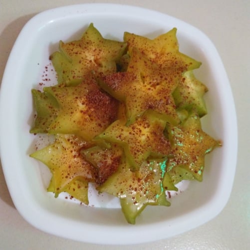 Star Fruits Chat - Plattershare - Recipes, food stories and food enthusiasts