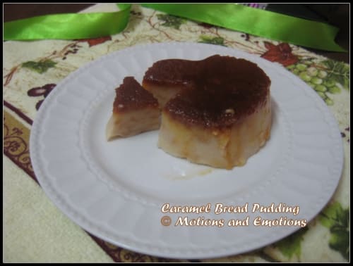 Caramel Bread Pudding - Plattershare - Recipes, Food Stories And Food Enthusiasts