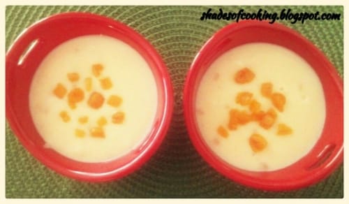 Apricot Phirni (Valentines Dessert) - Plattershare - Recipes, food stories and food lovers