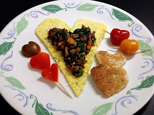 Loaded Veggie Omlette - Plattershare - Recipes, Food Stories And Food Enthusiasts
