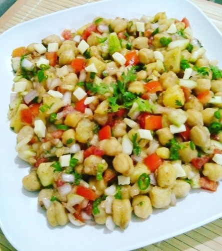 Chickpea Salad - Plattershare - Recipes, Food Stories And Food Enthusiasts