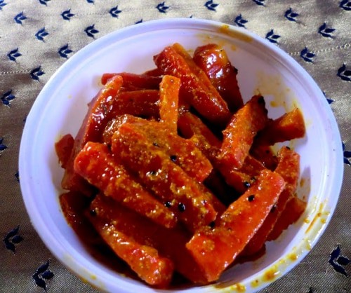 Carrot Pickle - Plattershare - Recipes, food stories and food lovers