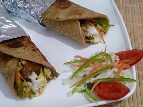 Parantha Roll - Plattershare - Recipes, food stories and food lovers