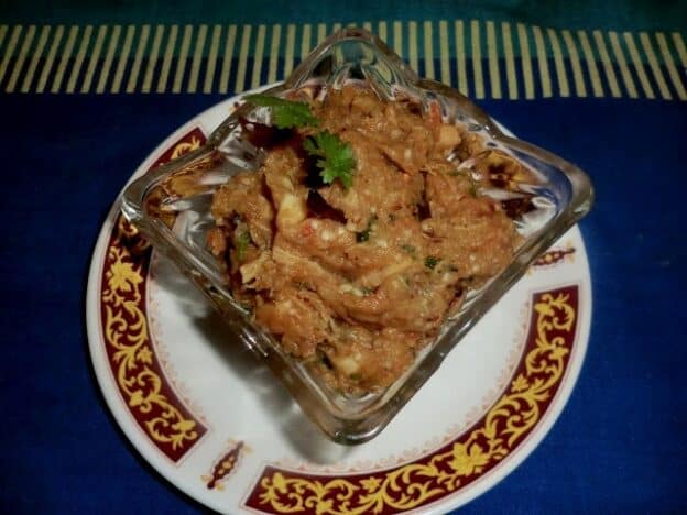 Baingan Ka Bharta With Roasted Tomato - Plattershare - Recipes, Food Stories And Food Enthusiasts