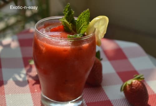 Strawberry Lemonade - Plattershare - Recipes, food stories and food lovers