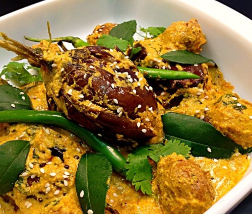 Hyderabadi Bagara Baingan - Plattershare - Recipes, food stories and food enthusiasts