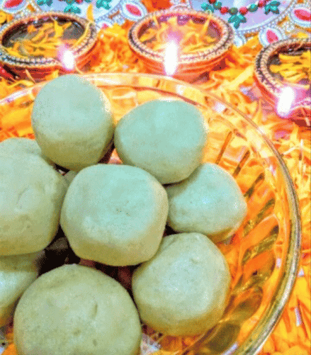 Khandeshi Daraaba Ladoo - Plattershare - Recipes, food stories and food enthusiasts