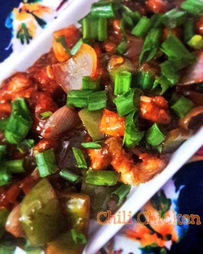 Chili Chicken Licious - Plattershare - Recipes, Food Stories And Food Enthusiasts