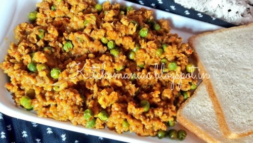 Makhani Keema Matar - Plattershare - Recipes, food stories and food enthusiasts