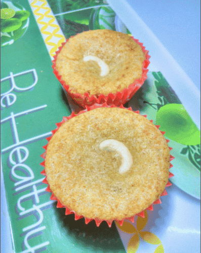 Kaju Cupcakes - Plattershare - Recipes, Food Stories And Food Enthusiasts