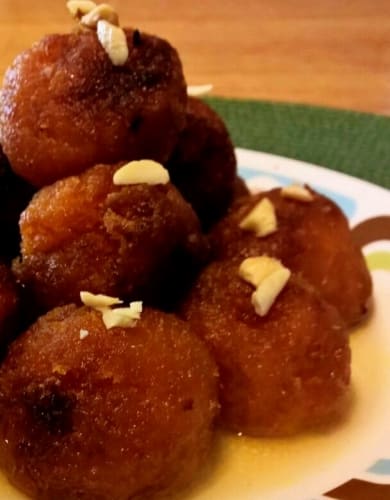Sweet Potato Gulab Jamun - Plattershare - Recipes, Food Stories And Food Enthusiasts