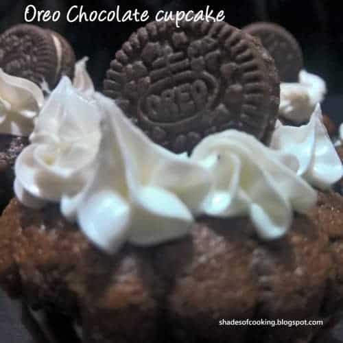 Oreo Chocolate Cup Cake - Plattershare - Recipes, Food Stories And Food Enthusiasts