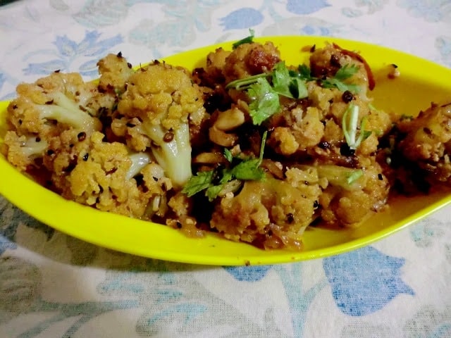 Khade Masale Ki Gobhi - Plattershare - Recipes, food stories and food lovers