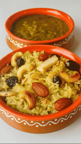 Tairi (Sweet Jaggery Rice) - Plattershare - Recipes, food stories and food lovers