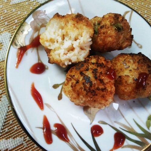 Crispy Rice Balls - Plattershare - Recipes, food stories and food lovers