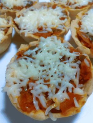 Pizza Cups - Plattershare - Recipes, food stories and food lovers