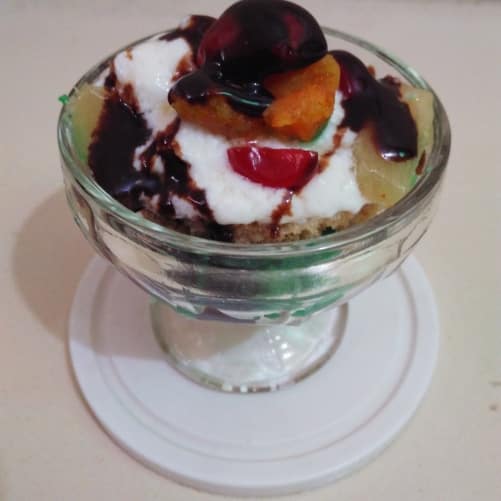 Fruits Cream - Plattershare - Recipes, food stories and food lovers