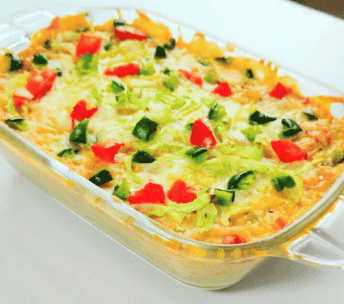 Baked Whole Wheat Noodles In A Cheesy Sauce And Assorted Vegetables - Plattershare - Recipes, food stories and food lovers
