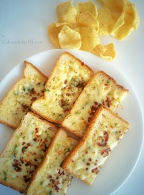 Quick And Easy Garlic Bread - Plattershare - Recipes, food stories and food enthusiasts