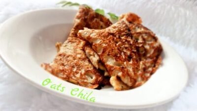 Oats Chila Kids Healthy Breakfast - Plattershare - Recipes, food stories and food lovers