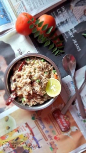 Oats Upma Kids Breakfast - Plattershare - Recipes, food stories and food enthusiasts