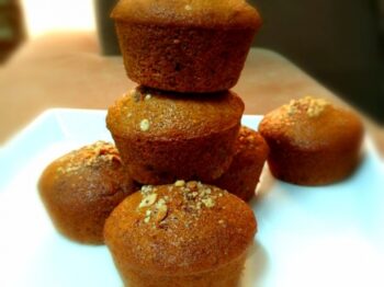Banana Wheat Flour Spiced Caramelized Nuts Eggless Mini Cakes - Plattershare - Recipes, Food Stories And Food Enthusiasts