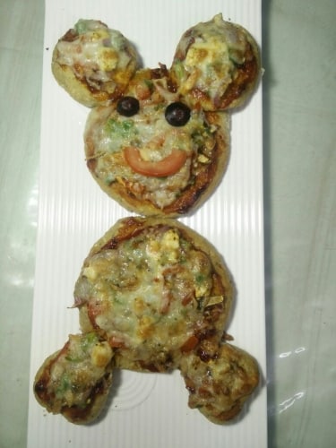 Power Packed Pizza ( For Kids) - Plattershare - Recipes, Food Stories And Food Enthusiasts