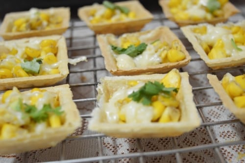 Corn Canapes - Plattershare - Recipes, food stories and food lovers