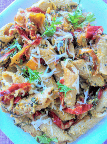 Pasta Pepper Salad - Plattershare - Recipes, food stories and food lovers