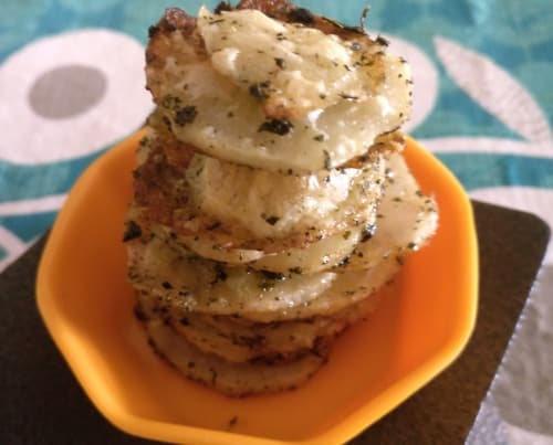 Baked Potato Chips - Plattershare - Recipes, food stories and food lovers