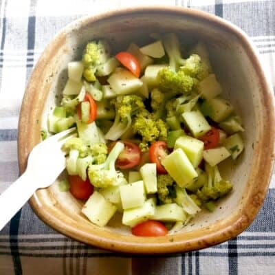 Broccoli Cucumber Salad