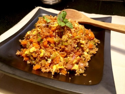 Paleo Cauliflower Fried Rice - Plattershare - Recipes, Food Stories And Food Enthusiasts
