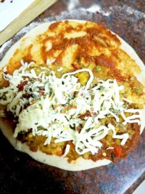 Irresistible Paneer Pizza Paratha: A Fusion Delight - Plattershare - Recipes, food stories and food lovers Irresistible Paneer Pizza Paratha: A Fusion Delight - Plattershare - Recipes, food stories and food lovers