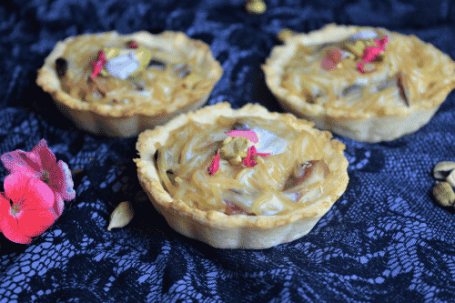 Semiya Payasam Tartlets Or Seviya Kheer Tartlets - Plattershare - Recipes, food stories and food lovers