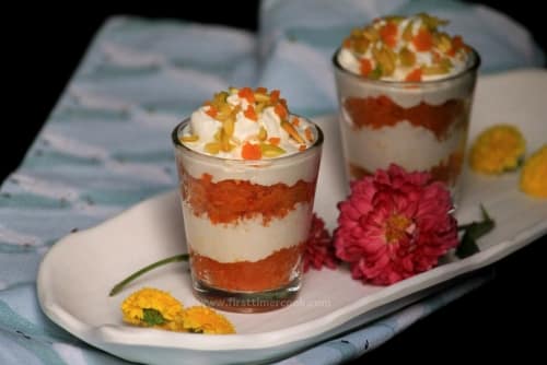 Motichoor Whipping Cream Parfait - Plattershare - Recipes, Food Stories And Food Enthusiasts