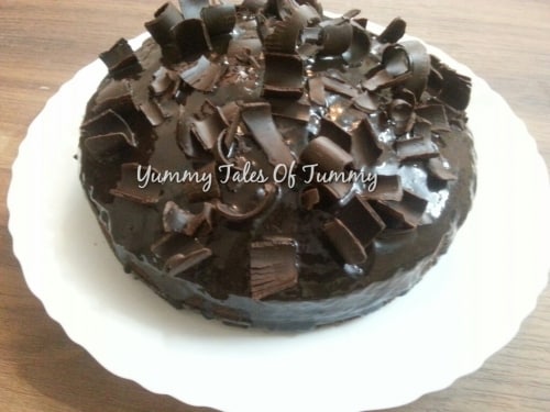 Ragi, Wholewheat Chocolate Cake - Plattershare - Recipes, food stories and food lovers