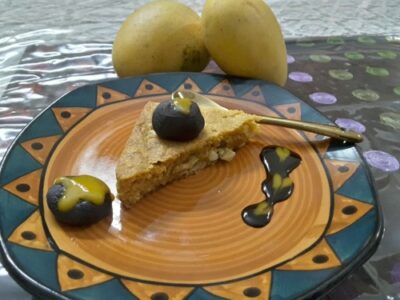 Whole Wheat Mango Blondie - Plattershare - Recipes, food stories and food enthusiasts